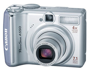 Canon Powershot A550