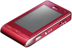 LG KU990 Viewty Hot Red